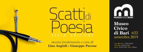 Bari, Museo Civico: torna la mostra fotoletteraria 